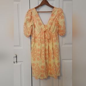 Lilly Pulitzer Sarafina Eyelet Babydoll Mini - SZ 0